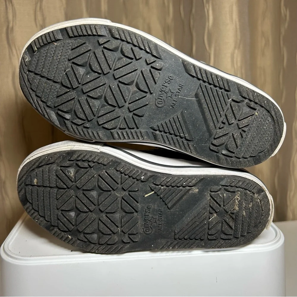 Converse Infant 9 High Lifestyle Dark Brown Black Leather A05460C